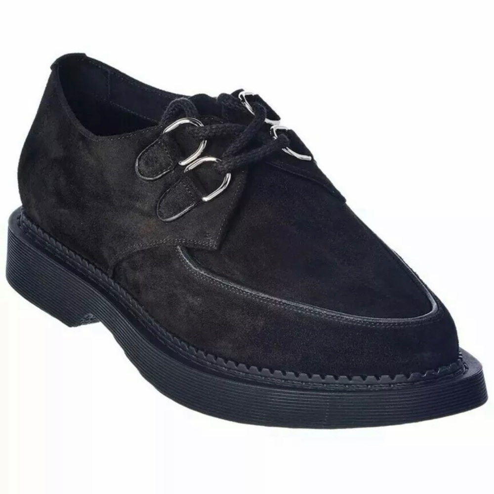 Saint Laurent Teddy Derby Shoes Leather Suede